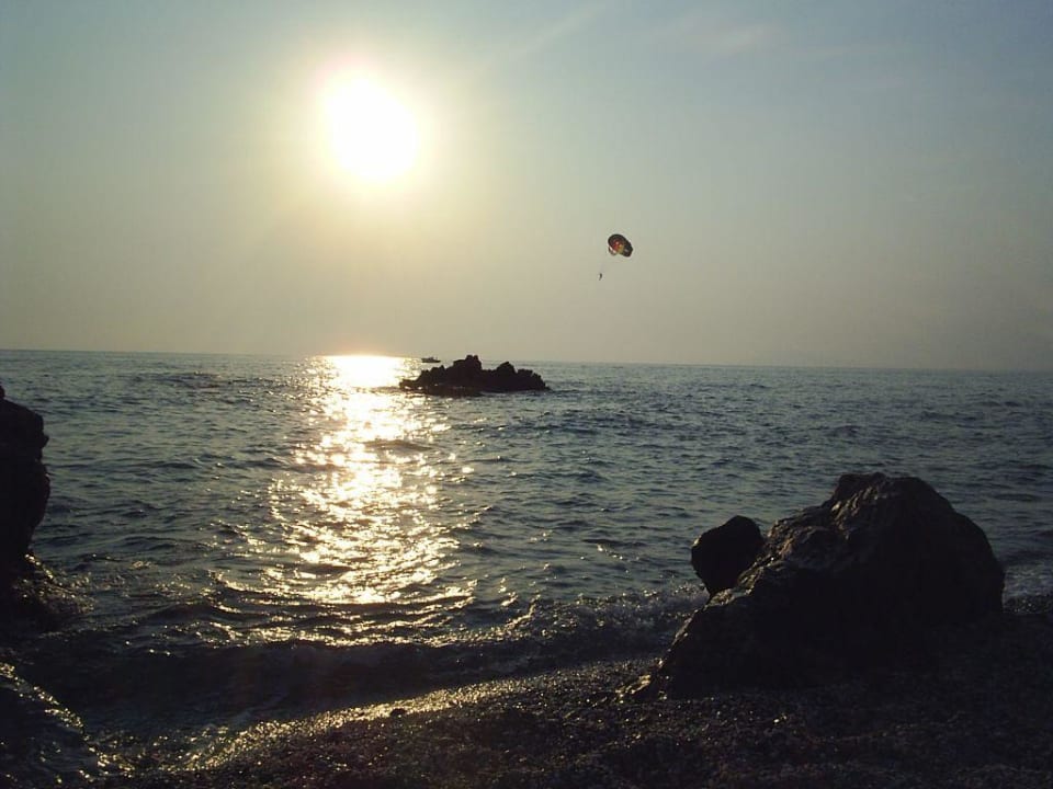 Abendstimmung am Strand Doris Aytur Hotel