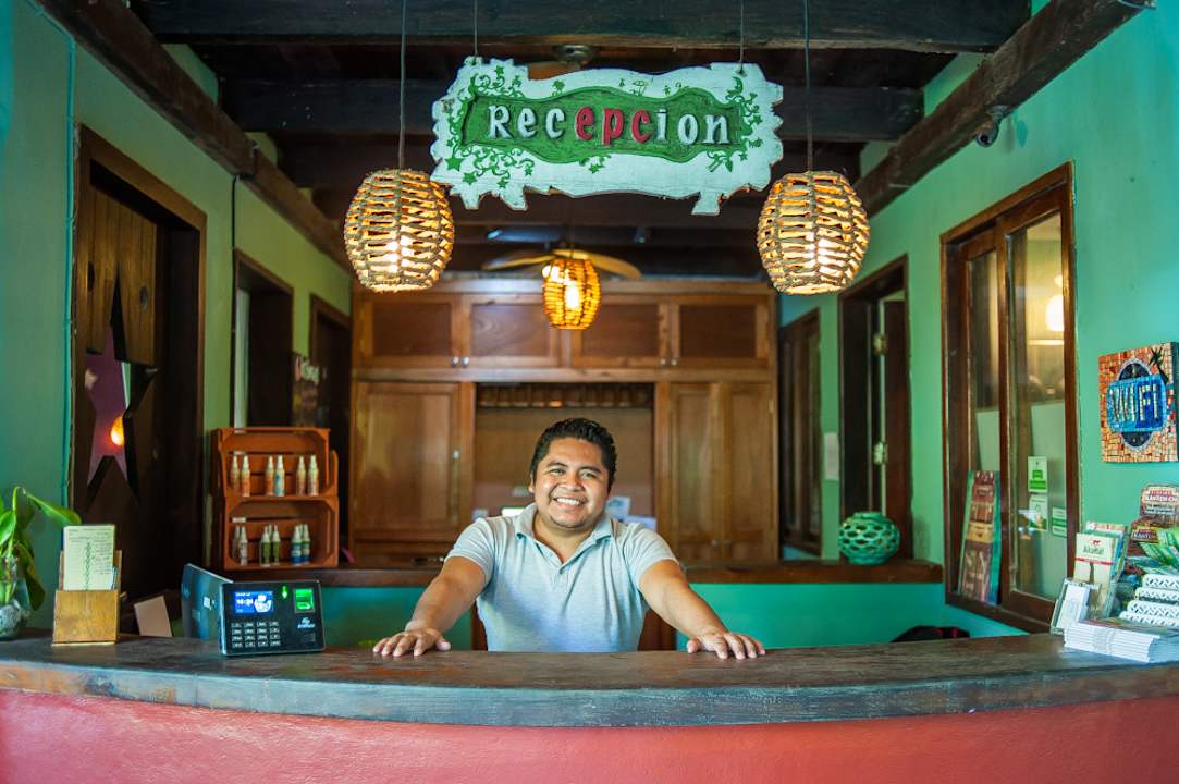 Lobby Cabanas La Luna