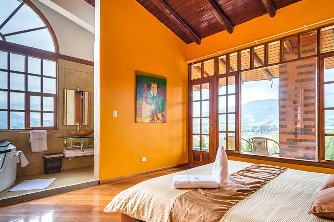 Zimmer Hosteria PapaGayo Cayambe
