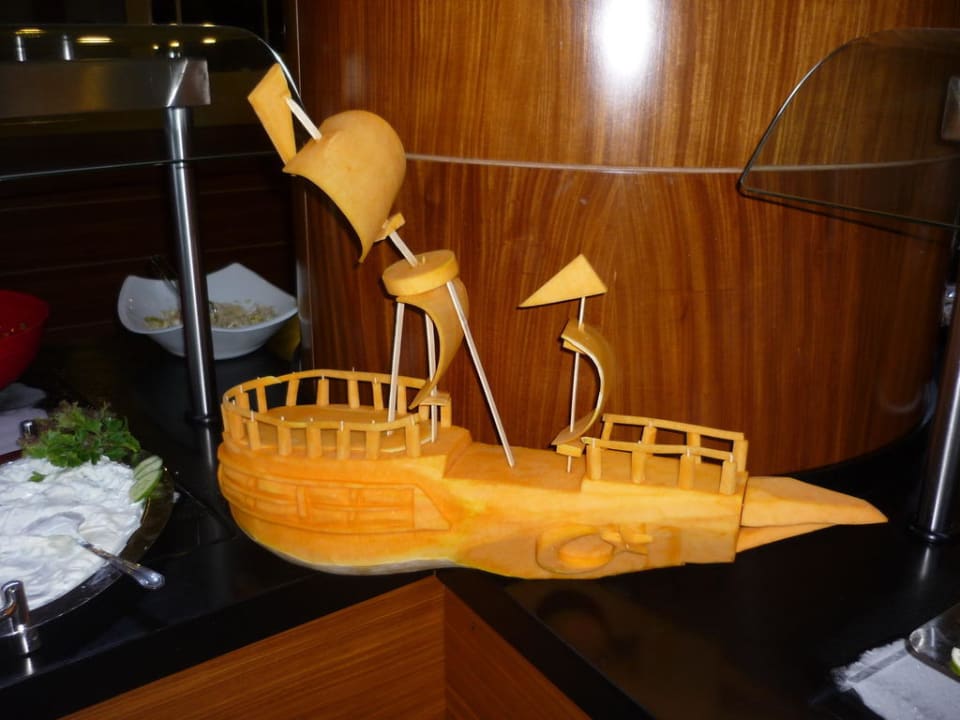 Kleine Deko zum Abendessen Seaden Sea World Resort & Spa