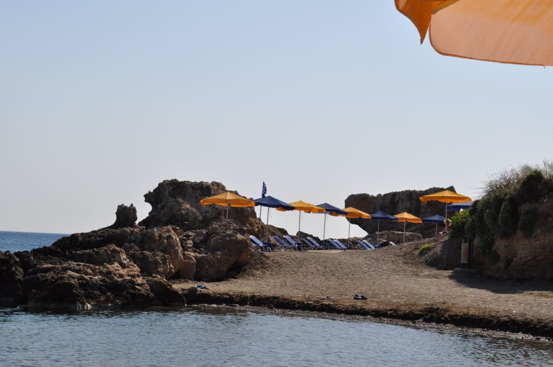 Schöne Hotelbucht mit Meereszugang Kresten Palace Hotel