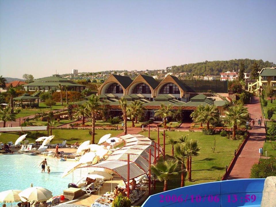 Restaurant und Poolbereich Oz Hotels Incekum Beach