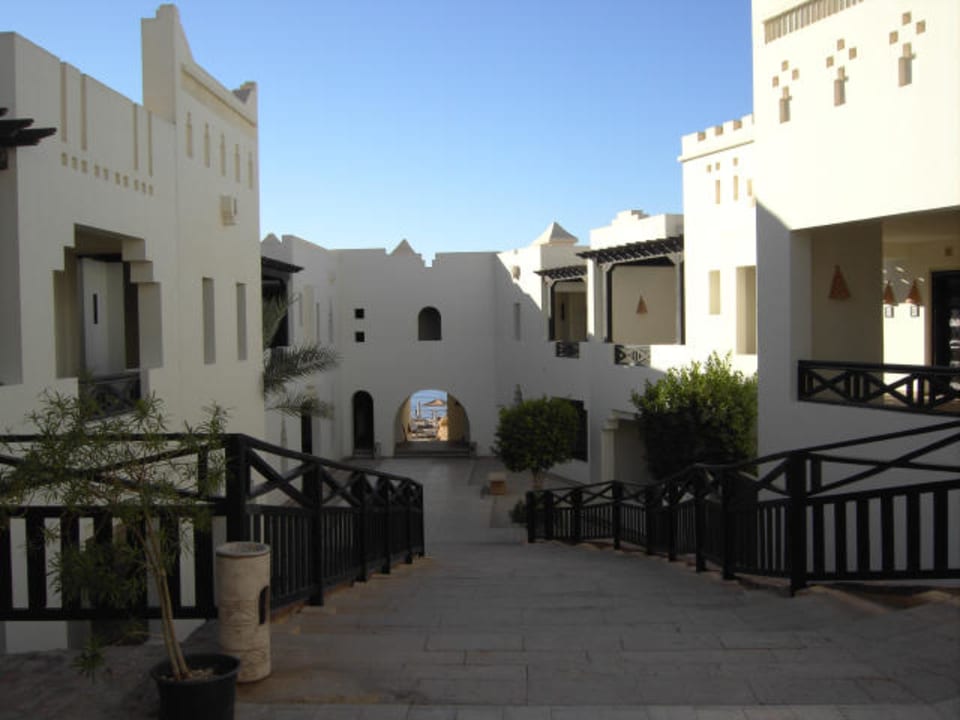 Auf den Weg zum Strand Sharm Plaza