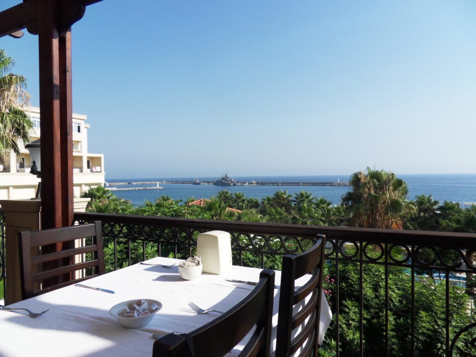 Sicht vom Frühstückstisch Oscar Resort Hotel