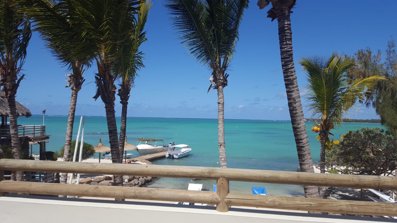 Blick aus dem Seaview Zimmer Lagoon Attitude - Adults only