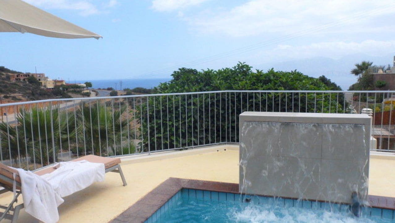 Pool mit Wasserfall Hotel Pleiades Villas