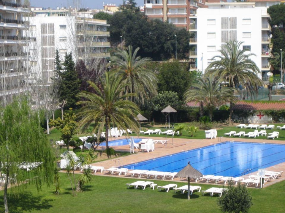 Hotel Surf Mar Außenanlage in Lloret de Mar Hotel Surf Mar