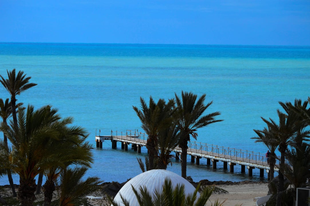 Zwei Stege gehören zur Anlage! Hotel El Mouradi Djerba Menzel
