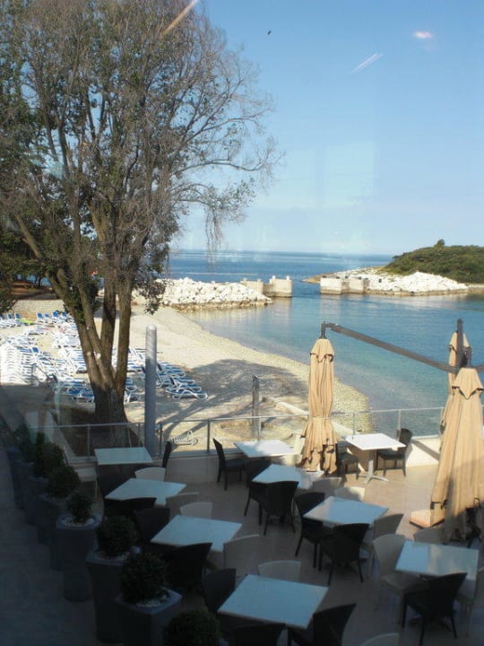 Ausblick vom Frühstückstisch Maistra Select Belvedere Resort