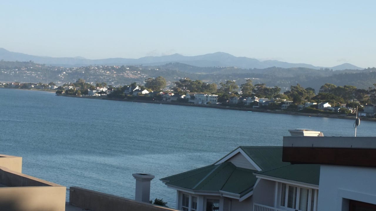Blick vom Zimmer auf die Lagune Hotel Augusta Bay Guest House