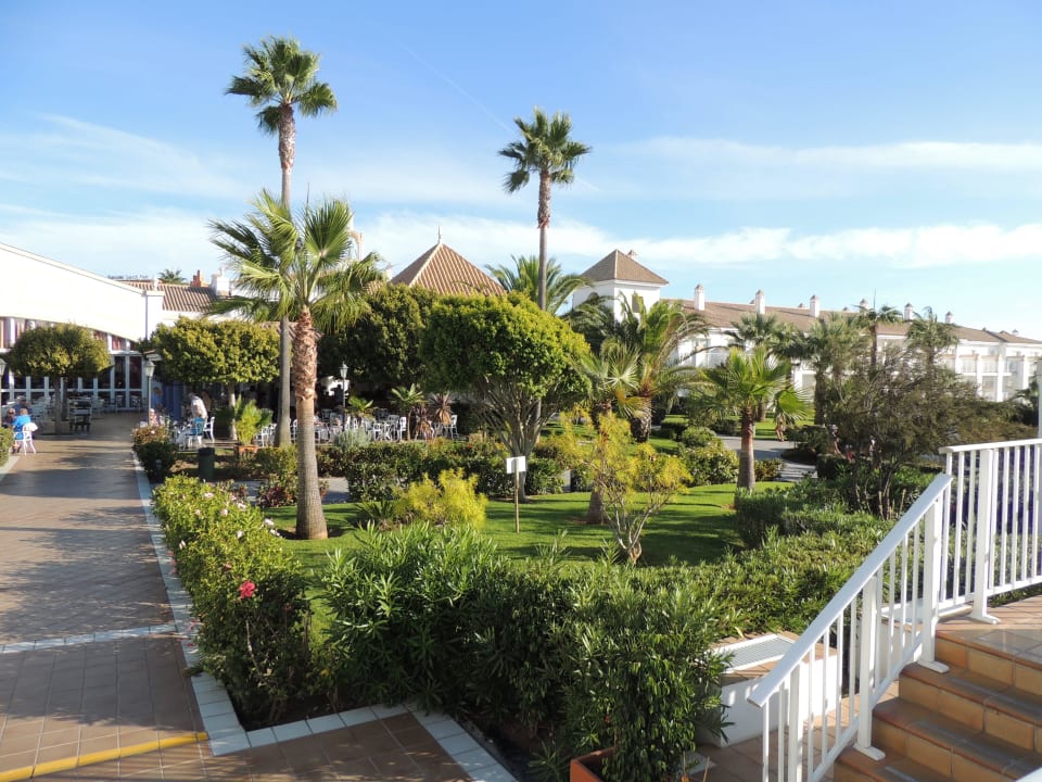 Blick auf die PIaza Bar Hotel Riu Chiclana