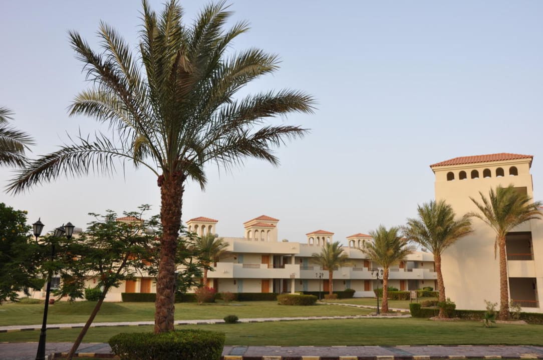 Blick Richtung 4000er Block Pickalbatros Dana Beach Resort - Hurghada