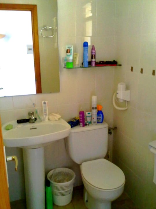 Gepflegtes Badezimmer FLOR los Almendros Apartamentos