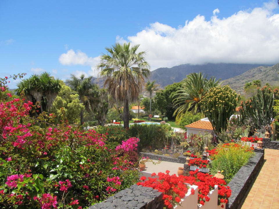 Ausblick vom oberen Teil der Anlage La Palma Jardin