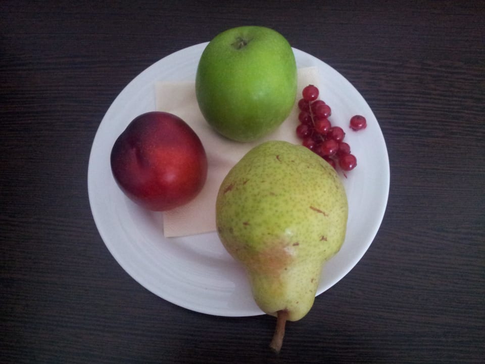 Begrüßungs- Obstteller für 2 Personen Apartments Avital Resort