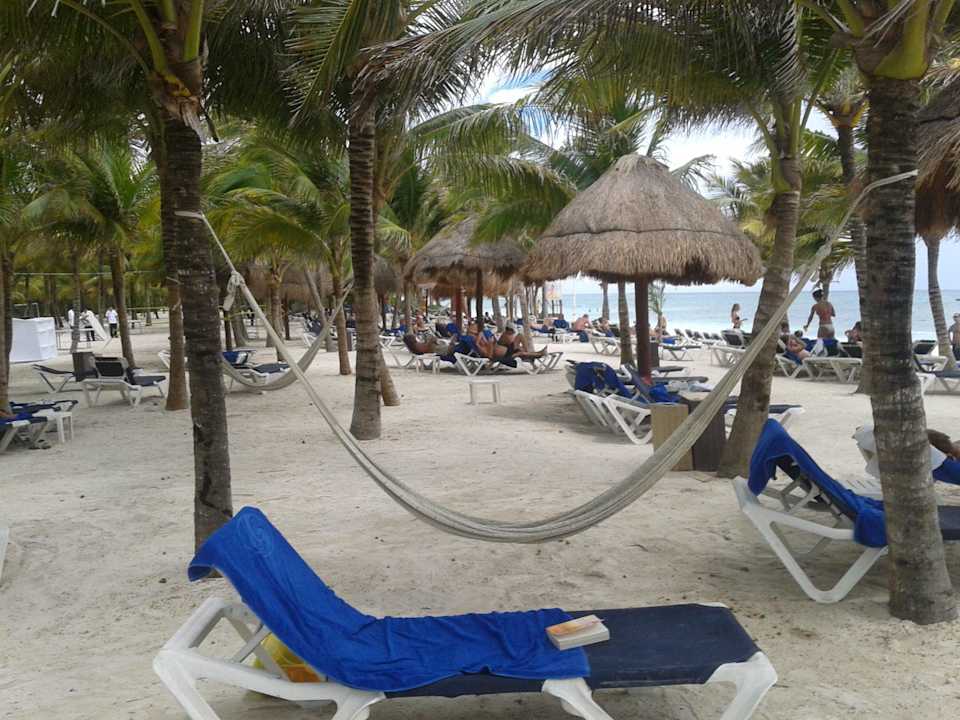 Hängematte am Strand Grand Palladium Kantenah Resort & Spa