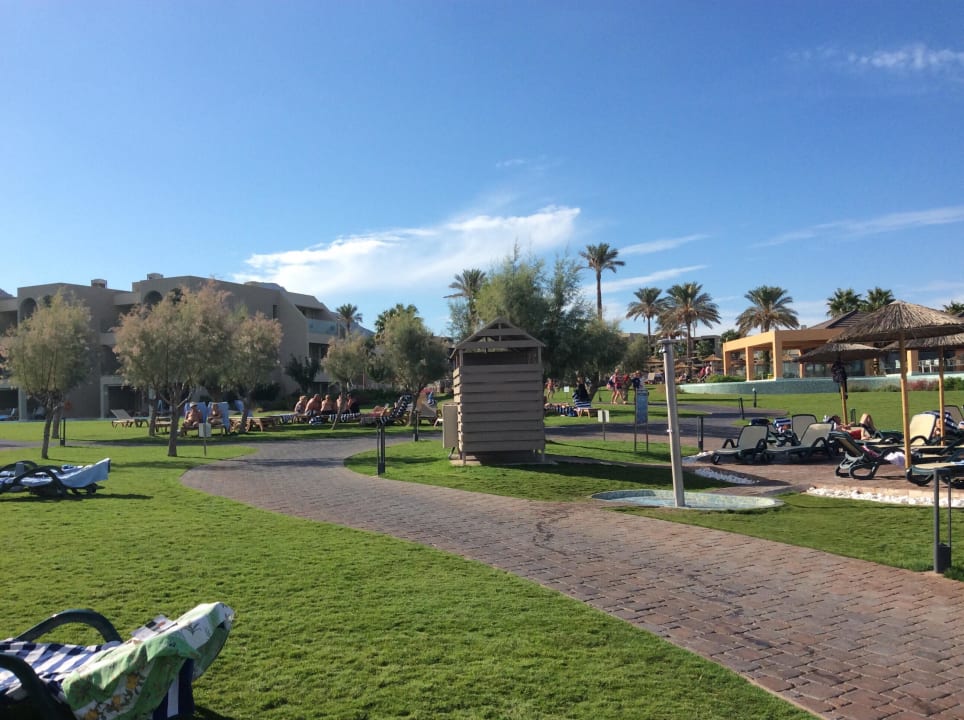 Schöne Poollandschaft Atlantica Aegean Blue