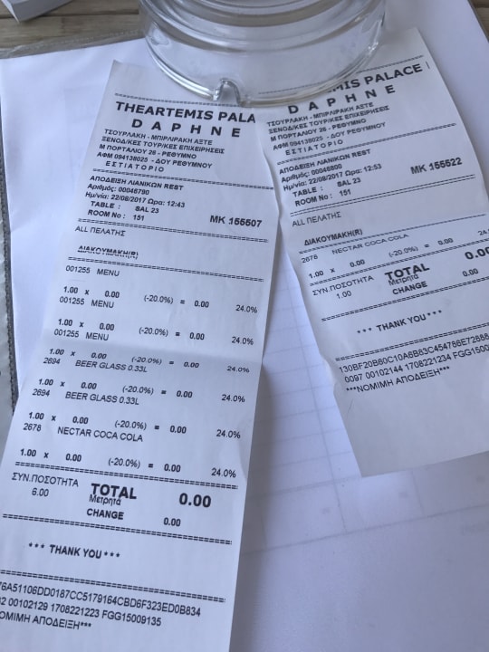 Restaurant Hotel Theartemis Palace