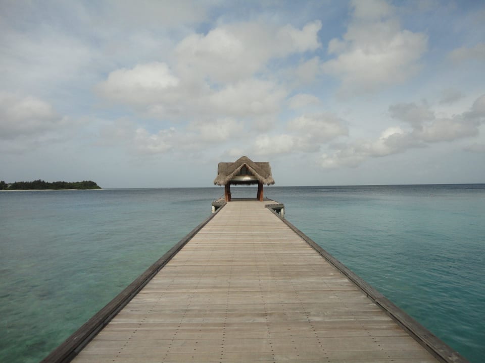 Ankommenssteg Kuramathi Maldives