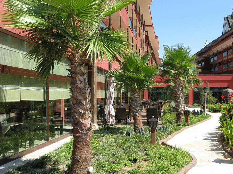 Terrasse du restaurant principal Siam Elegance Hotels & Spa