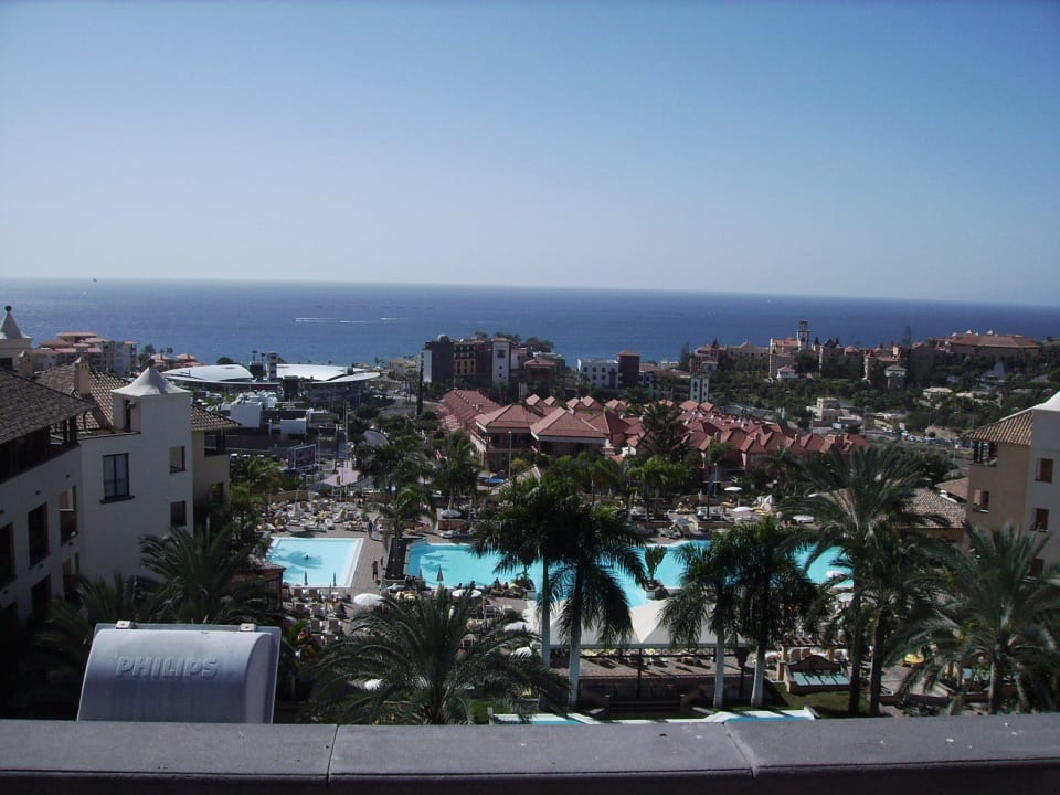 Herrlicher Ausblick von der Dachterrasse GF Gran Costa Adeje