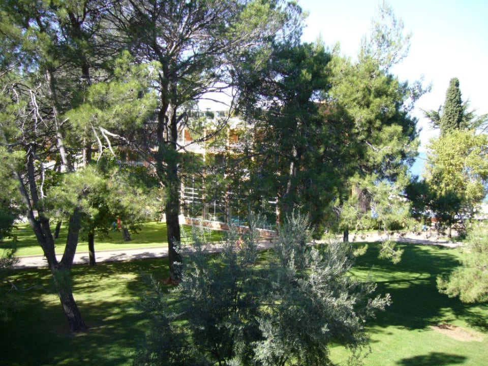 Blick auf die Anlage Hotel Umag Plava Laguna