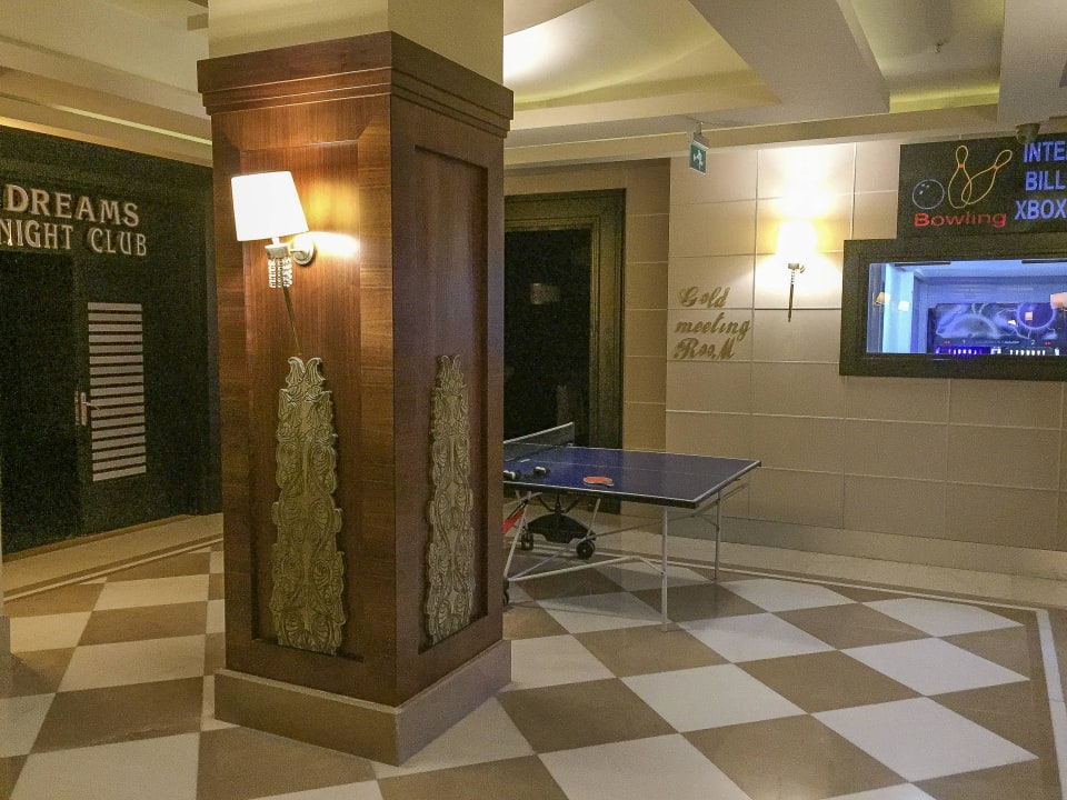 Eingang Nachtbar und Konferenzraum Aydinbey Kings Palace & Spa