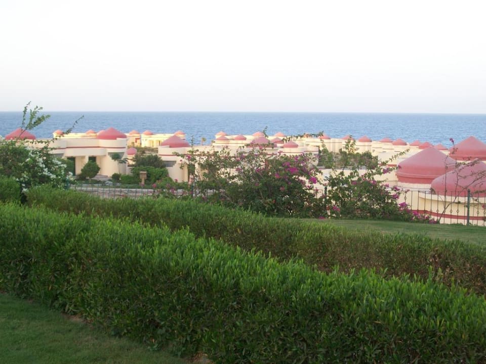 Blick auf die Bungalows Siva Golden Bay Makadi