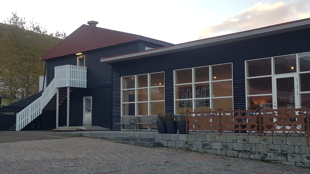 Außenansicht Countryhotel Sveinbjarnargerdi