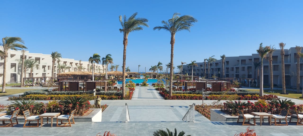 Ausblick Steigenberger Resort Ras Soma