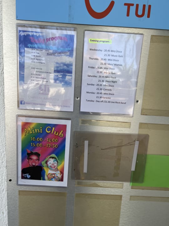 Sonstiges TUI SUNEO Chrissi Amoudia