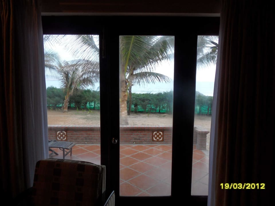 Ausblick zum Meer Pandanus Resort