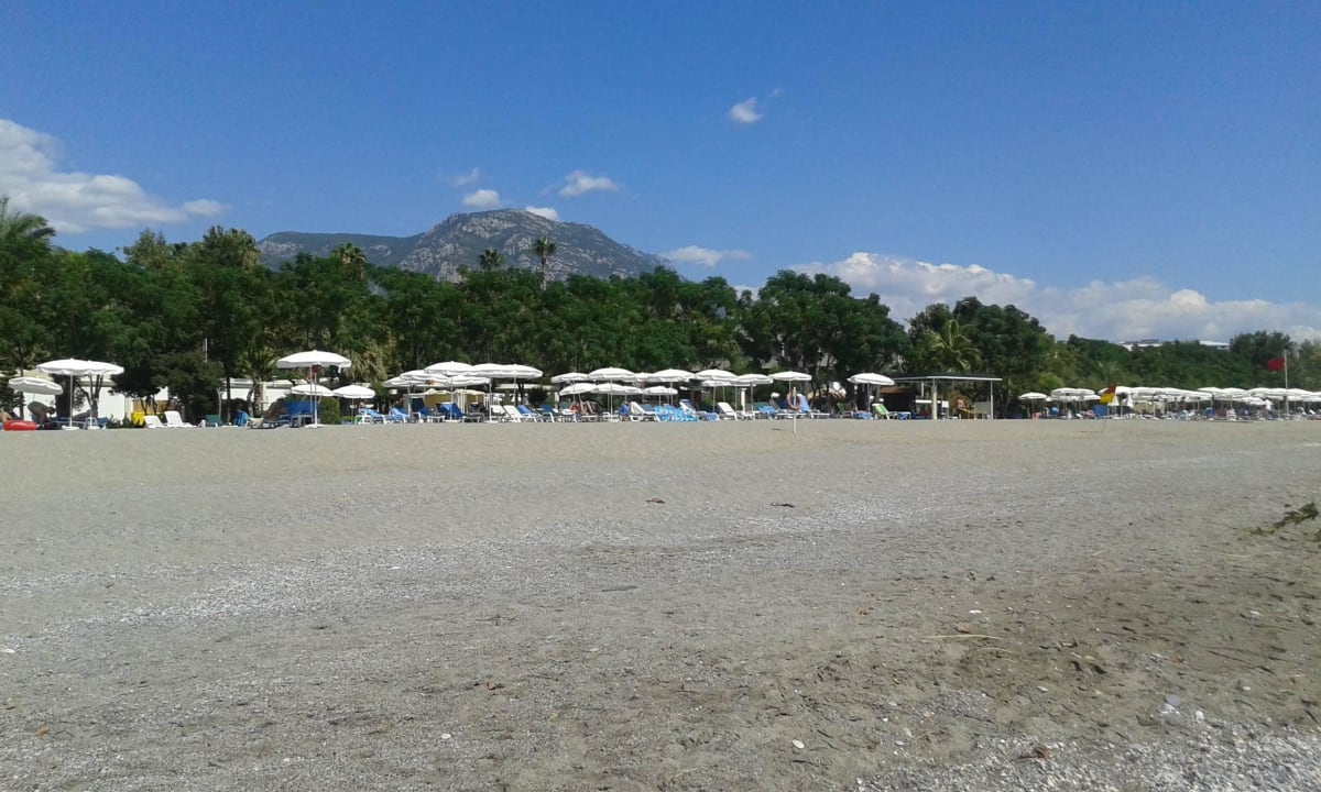 Strandansicht vom Meer aus Labranda Alantur Resort