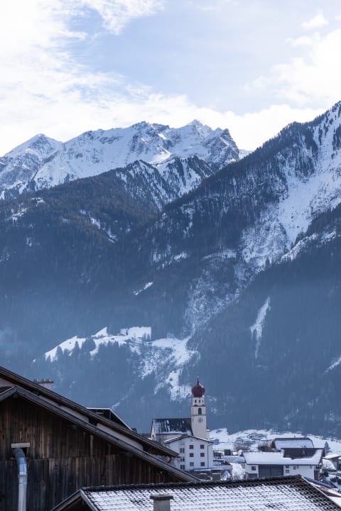 Ausblick Appartementhaus Pitztal Living