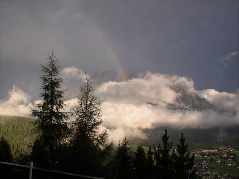 Panoramaimpressionen von der Hotelterrasse Alpenhotel Ratsberg