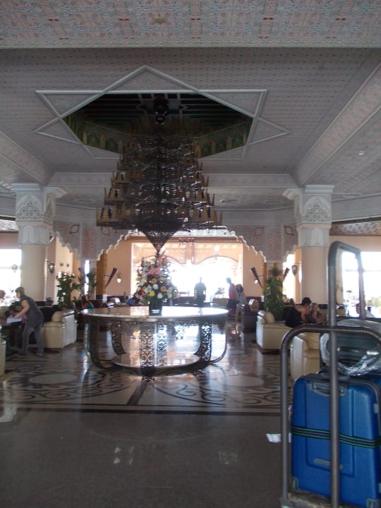 Tolle detailierte Architektur in der Lobby Pickalbatros Palace Resort
