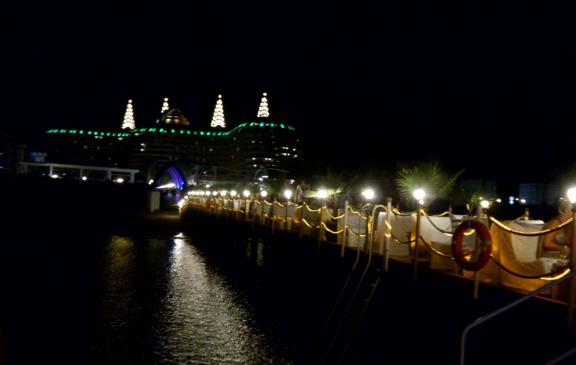 Ansicht vom Steg  Hotel Delphin Imperial