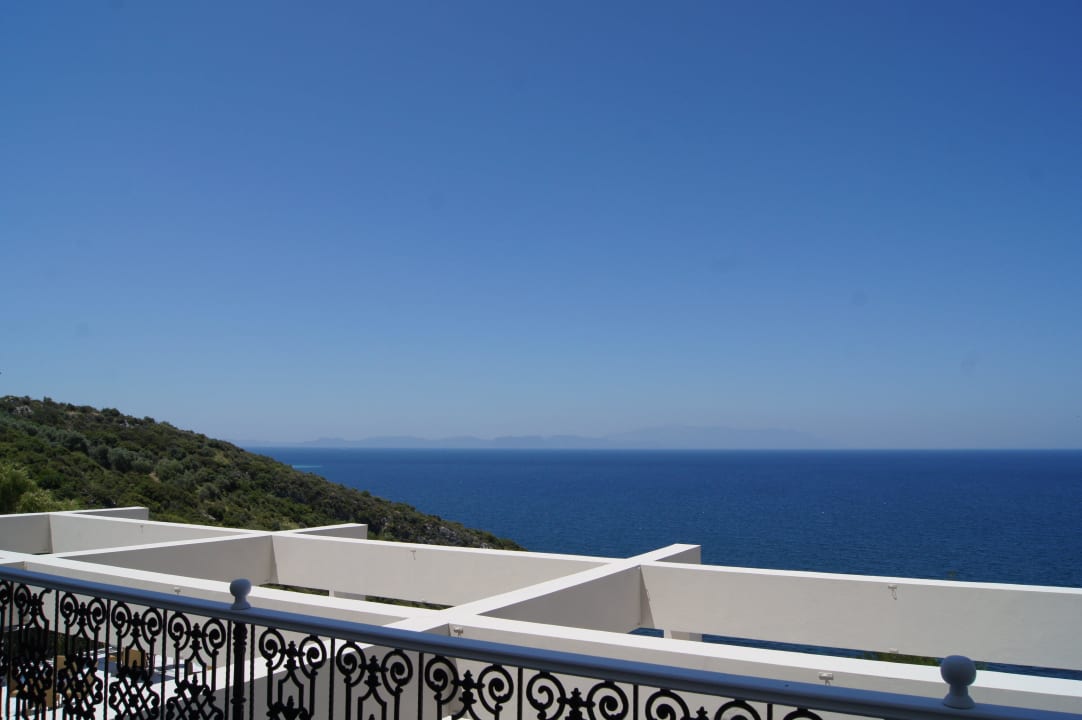 Von der Restaurantterrasse aus Ladonia Hotels Adakule