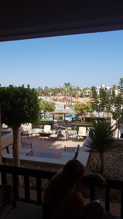 Ausblick Pickalbatros Palace Hotel-Port Ghalib