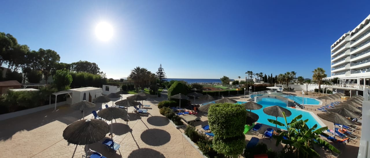 Ausblick Olympos Beach Hotel