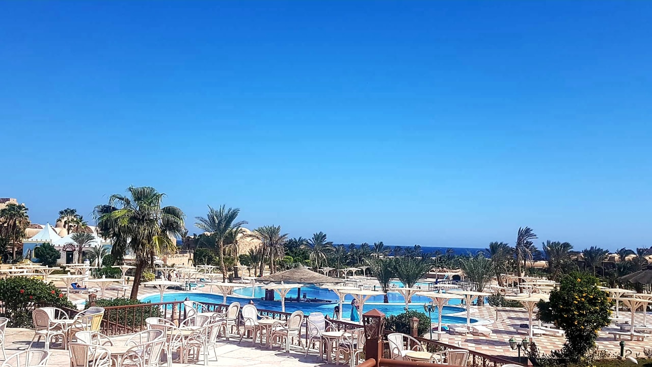 Ausblick Pensée Royal Garden Beach Resort