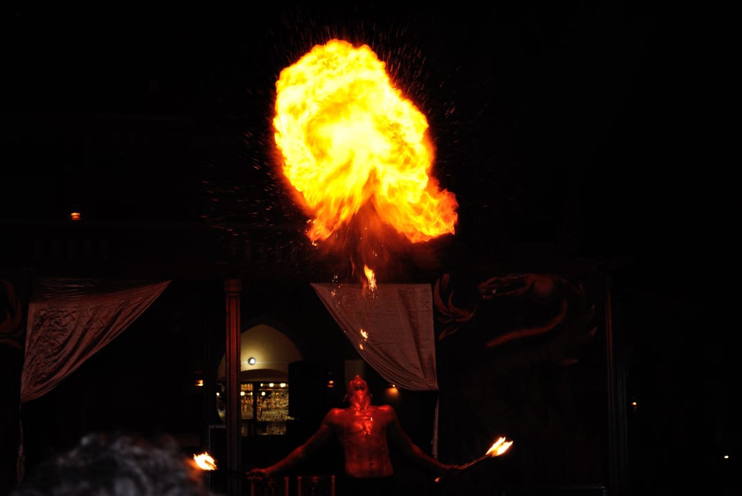 Feuershow Animateur Jaz Dar EL Madina