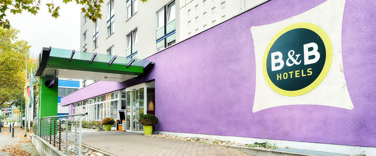 Außenansicht B&B Hotel Offenbach-Kaiserlei