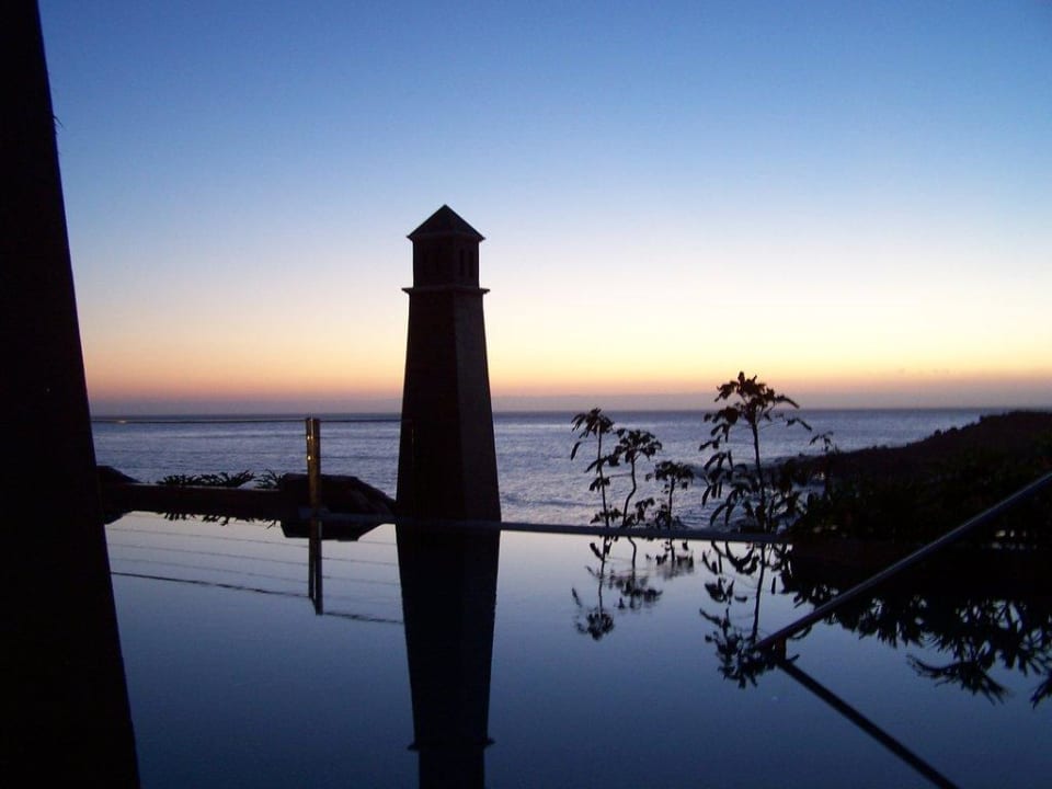 Sonnenuntergang Dachterrasse Hotel Playa Calera