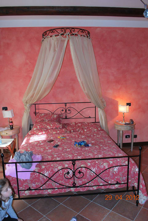 Schlafzimmer Hotel Tenuta La Romana