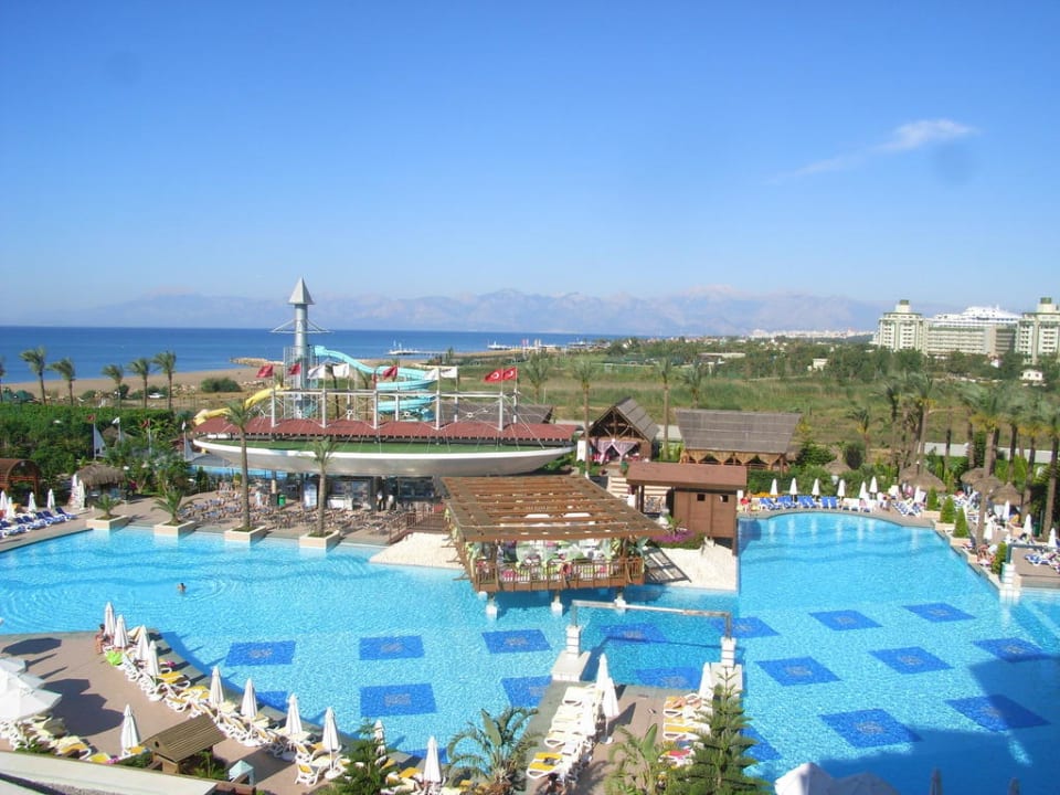 Pool von Zimmer 1269 Hotel Delphin Diva