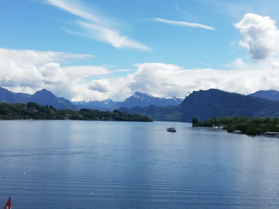 Ausblick Hotel Schweizerhof Luzern