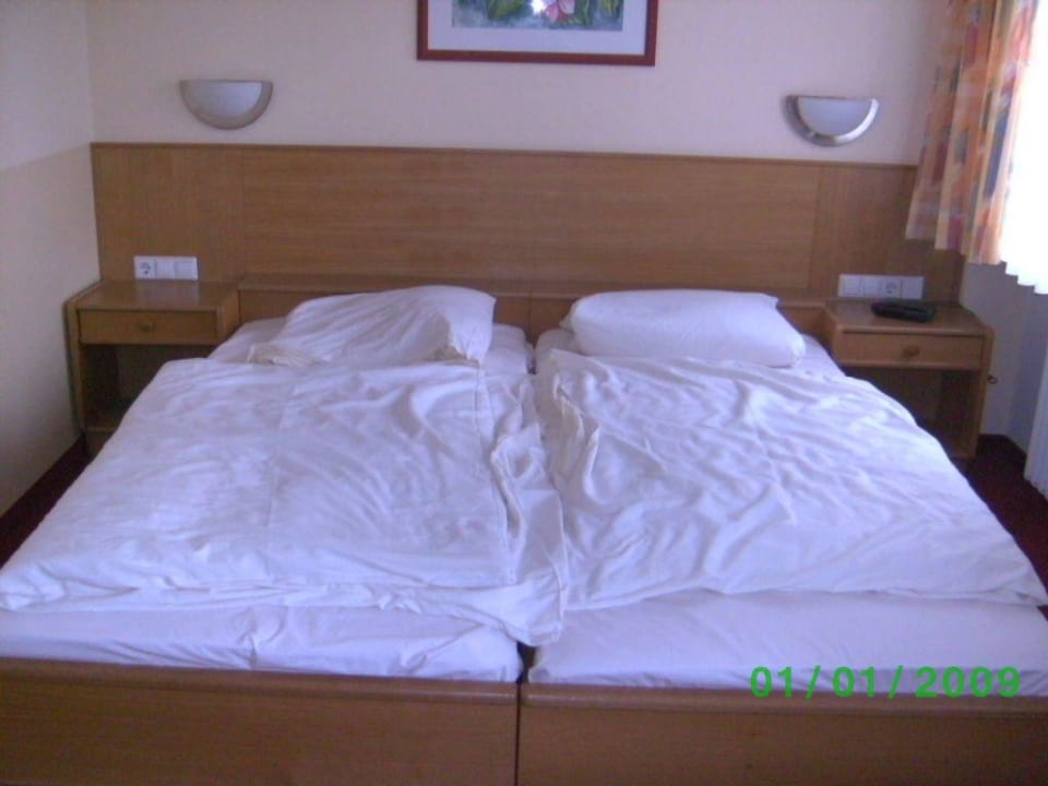 Unser Zimmer Nr. 123 im 1. OG. Hotel Apollo