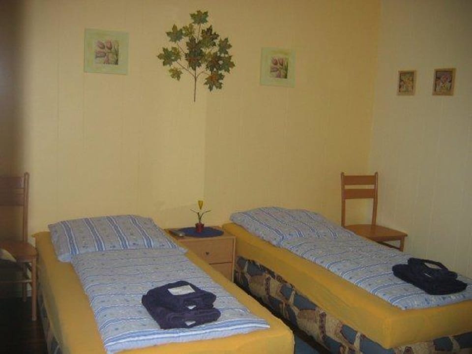 Modernes Doppelzimmer Gästehaus Meereswoge