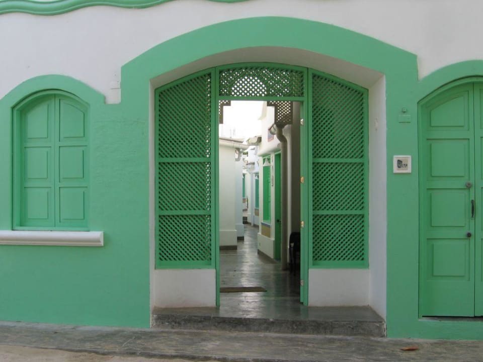 Eingang Posada Las Palmeras Hotel Posadas Aereotuy